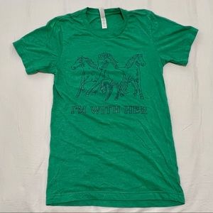 I’m With Her - Green Horses Concert Tee